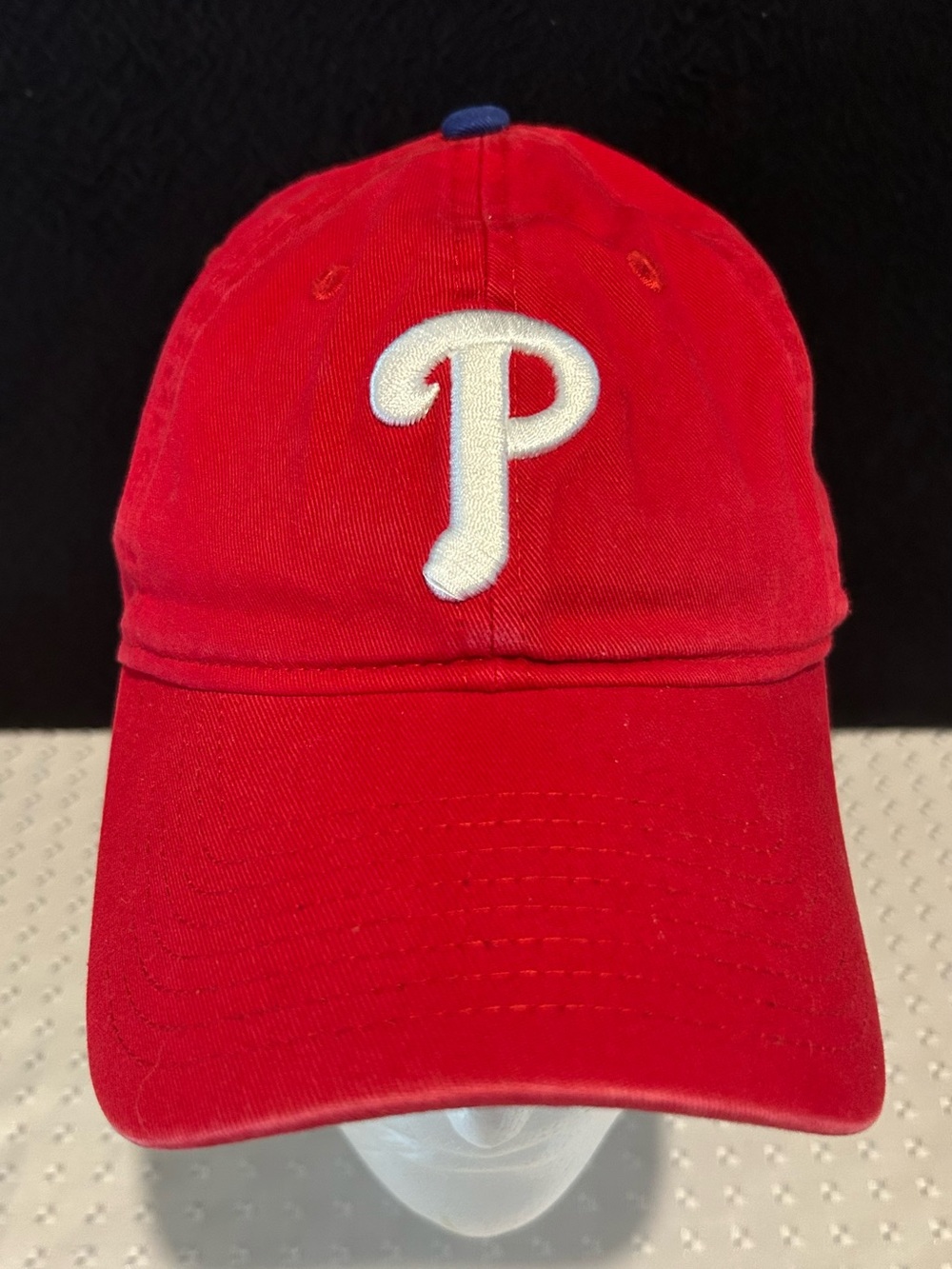 Phillies New Era Baseball Cap Hat Red Adjustable Genuine MLB Merch Philadelphia